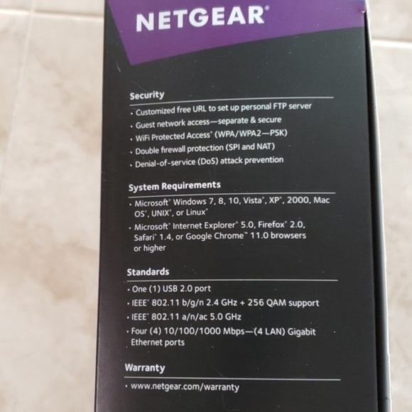 Nighthawk Cable Modem Router - Picture 2 of 5